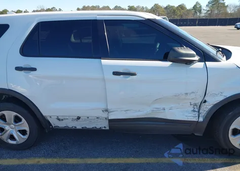 2016 Ford Utility Police Interceptor из США, поврежденный, VIN 1FM5K8AR5GGD31259